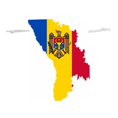 Moldova Country Europe Flag Lightweight Drawstring Pouch (s) by Sapixe