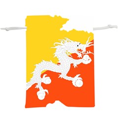 Borders Country Flag Geography Map  Lightweight Drawstring Pouch (xl) by Sapixe