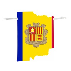 Andorra Country Europe Flag Lightweight Drawstring Pouch (s) by Sapixe
