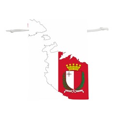 Malta Country Europe Flag Borders Lightweight Drawstring Pouch (m) by Sapixe