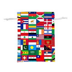 Flags Countries International Lightweight Drawstring Pouch (m) by Sapixe