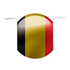 Belgium Flag Country Europe Lightweight Drawstring Pouch (m) by Sapixe