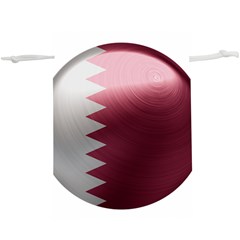 Qatar Flag Country Nation National  Lightweight Drawstring Pouch (xl) by Sapixe