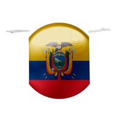 Ecuador Flag Ecuadorian Country Lightweight Drawstring Pouch (m) by Sapixe