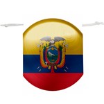 Ecuador Flag Ecuadorian Country  Lightweight Drawstring Pouch (XL) Back