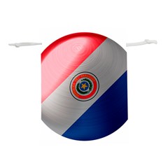 Paraguay Flag Country Nation Lightweight Drawstring Pouch (m) by Sapixe