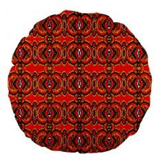 M 2 Large 18  Premium Round Cushions by ArtworkByPatrick