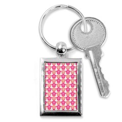 Sakura Flower Pattern Key Chain (rectangle) by Simbadda