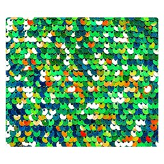 Funky Sequins Double Sided Flano Blanket (small)  by essentialimage