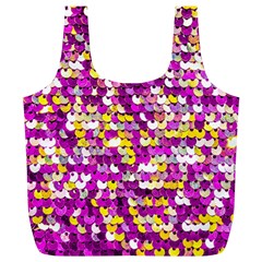 Funky Sequins Full Print Recycle Bag (xl) by essentialimage