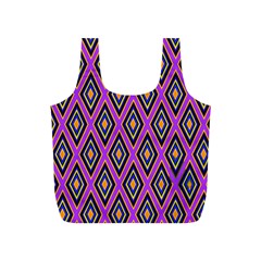 Colorful Diamonds Variation 4 Full Print Recycle Bag (s) by bloomingvinedesign