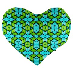 New Arrivals-a-12 Large 19  Premium Heart Shape Cushions by ArtworkByPatrick