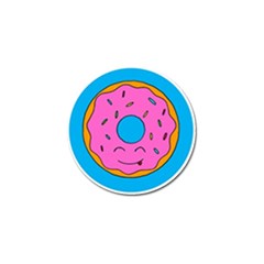 Donut Doughnut Dessert Clip Art Golf Ball Marker (10 Pack) by Simbadda