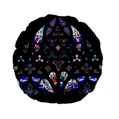 Arcelona Cathedral Spain Standard 15  Premium Flano Round Cushions by Simbadda