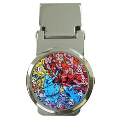 Graffiti Wall Mural Painting Arts Money Clip Watches by Simbadda