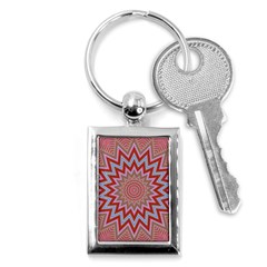 Abstract Art Abstract Background Key Chain (rectangle) by Simbadda