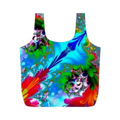 Abstract Art Art Design Modern Art Full Print Recycle Bag (m) by Wegoenart