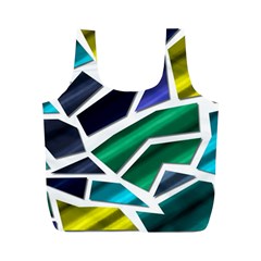 Mosaic Shapes Full Print Recycle Bag (m) by Vaneshart