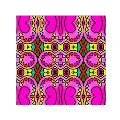 Abstract Background Pattern Small Satin Scarf (square) by Vaneshart