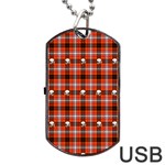 Plaid 857955 960 720 Dog Tag USB Flash (Two Sides) Back
