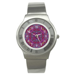 Kaleidoscope  Stainless Steel Watch by Sobalvarro