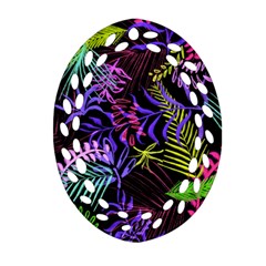 Leaves  Ornament (oval Filigree) by Sobalvarro