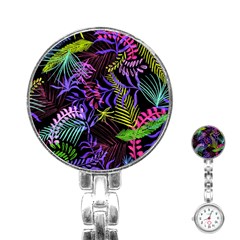 Leaves  Stainless Steel Nurses Watch by Sobalvarro