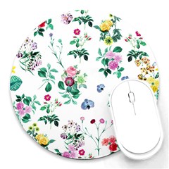 Leaves Round Mousepads by Sobalvarro