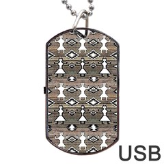 Nr 13 Dog Tag Usb Flash (one Side) by ArtworkByPatrick