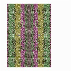 Leaves Contemplative In Pearls Free From Disturbance Small Garden Flag (two Sides) by pepitasart