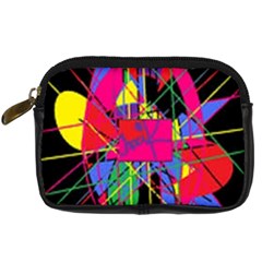 Club Fitstyle Fitness By Traci K Digital Camera Leather Case by tracikcollection