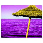 Pop Art Beach Umbrella Double Sided Flano Blanket (Medium)  60 x50  Blanket Front