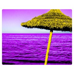 Pop Art Beach Umbrella Double Sided Flano Blanket (medium)  by essentialimage