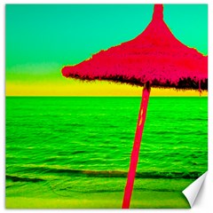 Pop Art Beach Umbrella Canvas 20  X 20  by essentialimage