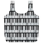 Piano Keys Full Print Recycle Bag (XXL) Front