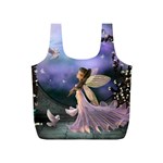 Little Fairy With Dove Full Print Recycle Bag (S) Front