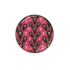 Background Abstract Pattern Hat Clip Ball Marker by HermanTelo