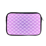 Pattern Texture Geometric Purple Apple MacBook Pro 13  Zipper Case Front