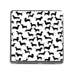 Dachshunds! Memory Card Reader (square 5 Slot) by ZeeBee