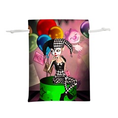 Cute Little Harlequin Lightweight Drawstring Pouch (s) by FantasyWorld7