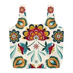 Baatik Print  Full Print Recycle Bag (L) Front
