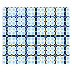 Pattern Design Art Scrapbooking Geometric Cubes Double Sided Flano Blanket (small)  by Vaneshart