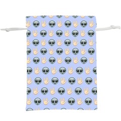Alien Pattern  Lightweight Drawstring Pouch (xl) by Sapixe