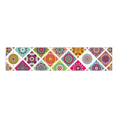 Ethnic Mandala Pattern Velvet Scrunchie by designsbymallika