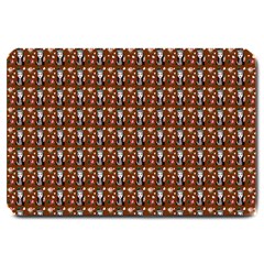 Chrix Pat Russet Large Doormat  by snowwhitegirl