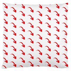Create Your Own Custom Online Full Print Blank Template Large Flano Cushion Case (one Side) by startdesign