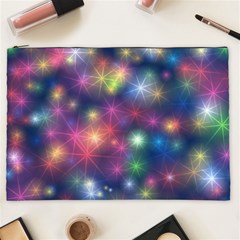Abstract Background Graphic Space Cosmetic Bag (xxl) by Bajindul