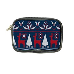 Knitted Christmas Pattern Coin Purse by Vaneshart