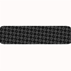 Damiers Abstrait Gris/noir Large Bar Mats by kcreatif