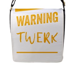 Twerking T-shirt Best Dancer Lovers & Twirken Twerken Gift | Booty Shake Dance Twerken Present | Twerkin Shirt Twerking Tee Flap Closure Messenger Bag (l) by reckmeck